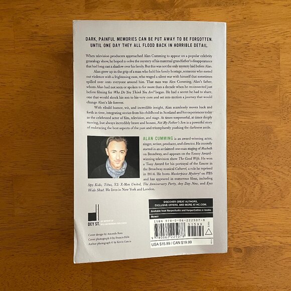 Not My Father's Son: A Memoir by Alan Cumming - Picture 10 of 10